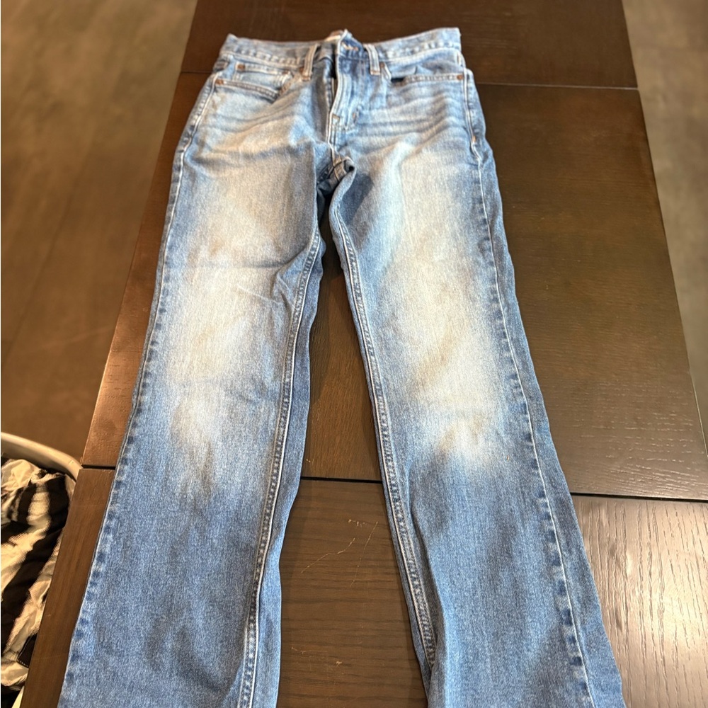 Old Navy Blue Straight Jeans Classic Style